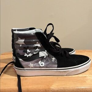 🔥 Vans Sk8 Hi Disney Mickey Mouse Plane Crazy Sneakers Mens Size 7 🔥